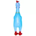 Blue Squeeze Plastic Chicken at Spencer's