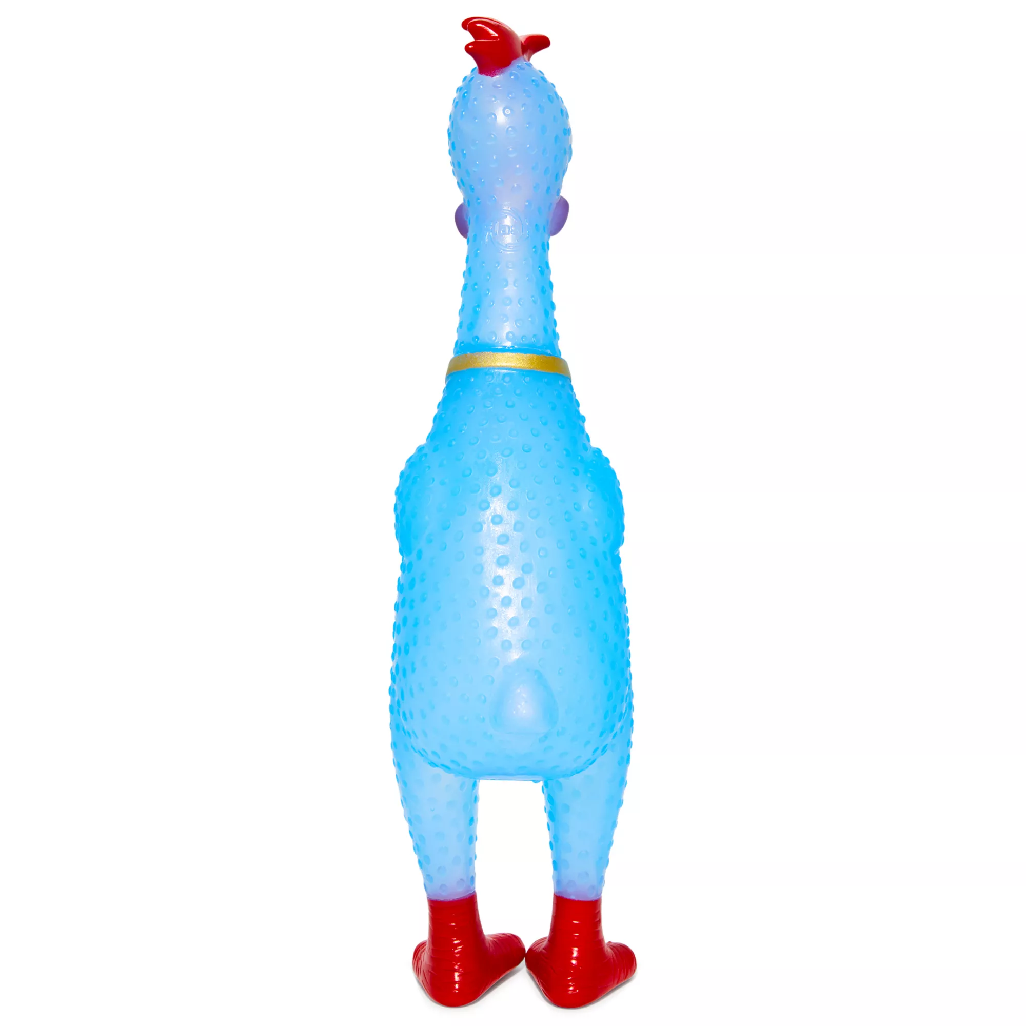 Blue Squeeze Plastic Chicken at Spencer's