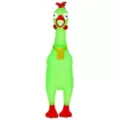Neon Green Squeeze Plastic Chicken at Spencer's