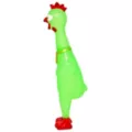 Neon Green Squeeze Plastic Chicken at Spencer's