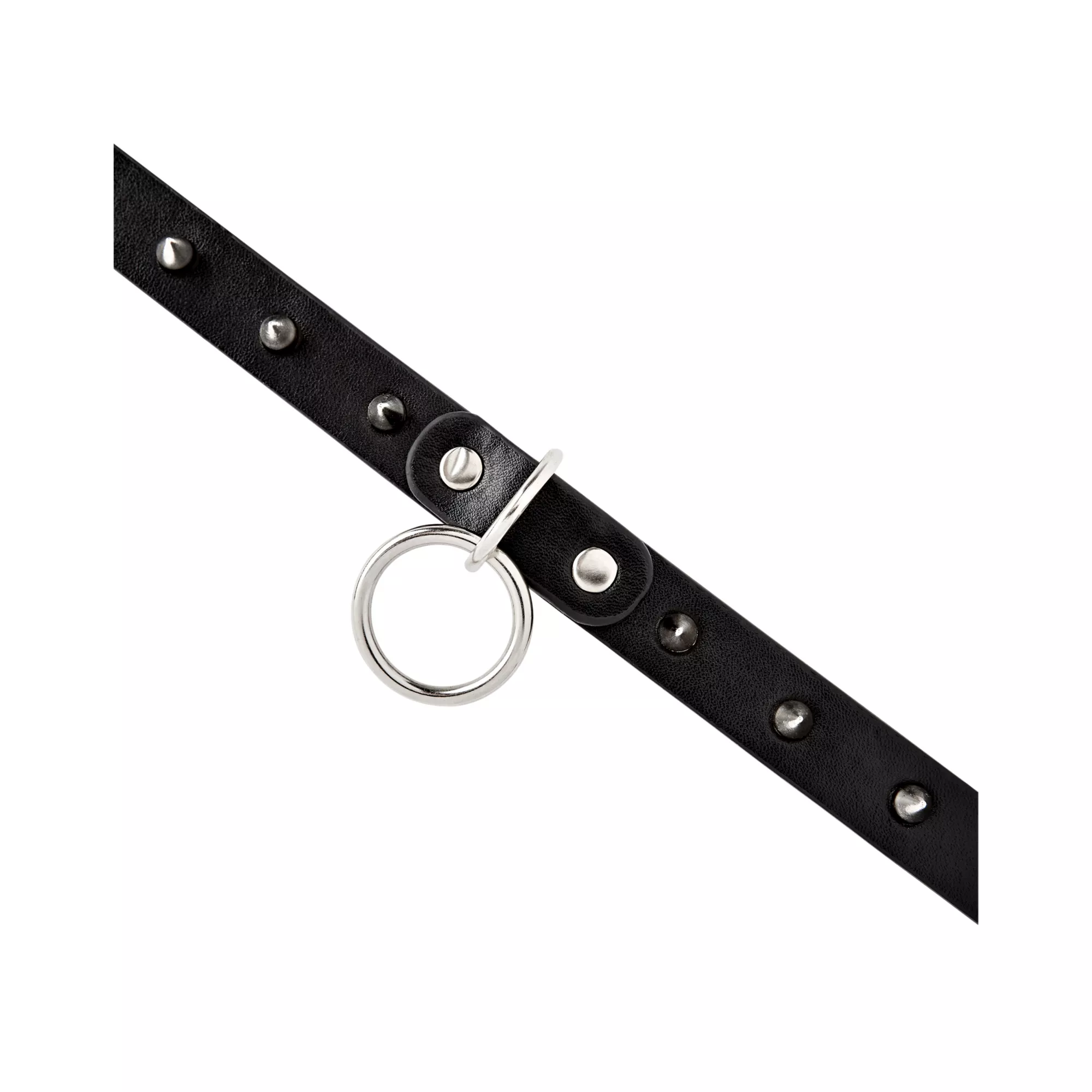 Ring Spiked Choker Necklace at Spencer's