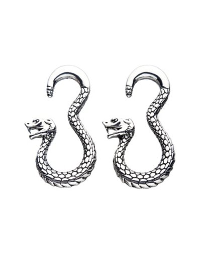 Snake Spiral Ear Tapers