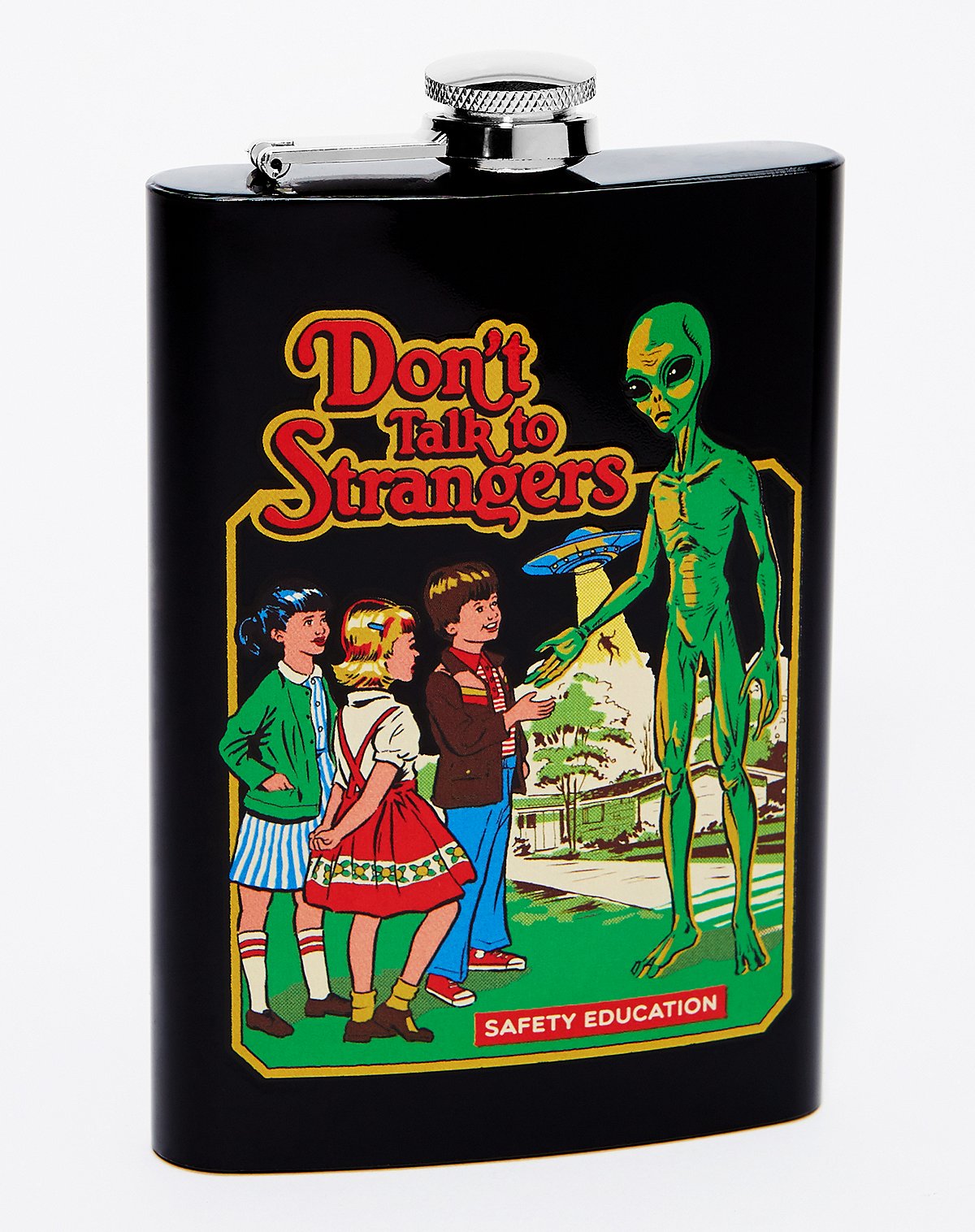 steven rhodes don't talk to strangers alien flask