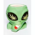 Smoking Alien Shot Glass - 2 oz. at Spencer's