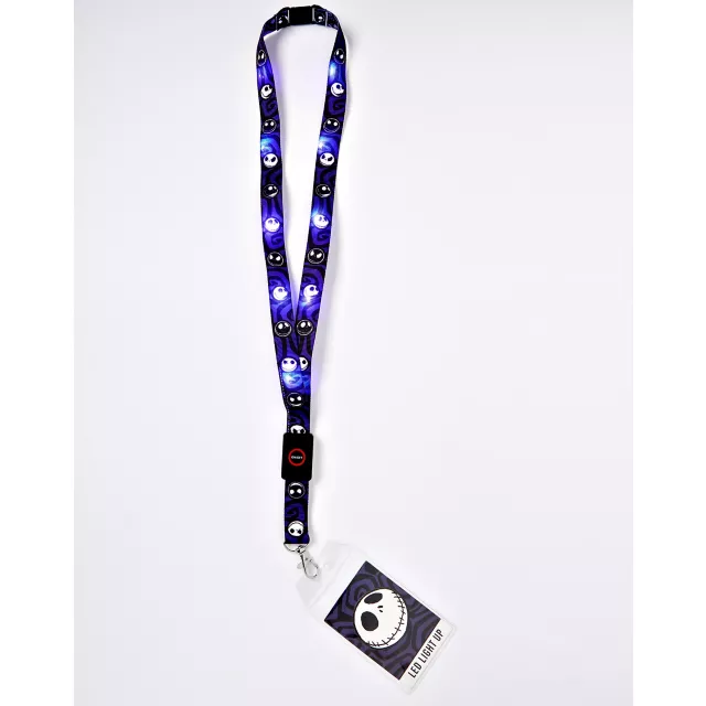 LED Jack Skellington Lanyard - The Nightmare Before Christmas at Spencer's