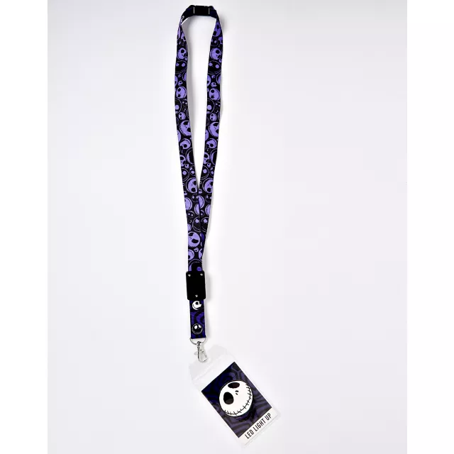 LED Jack Skellington Lanyard - The Nightmare Before Christmas at Spencer's