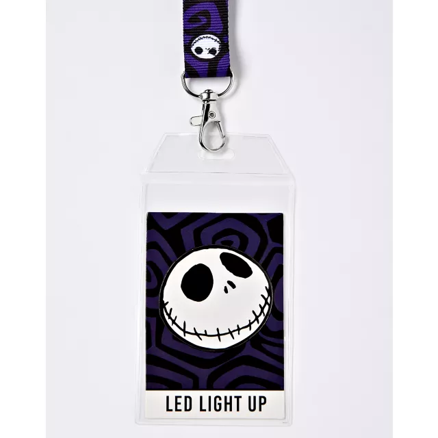 LED Jack Skellington Lanyard - The Nightmare Before Christmas at Spencer's