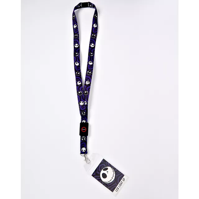 LED Jack Skellington Lanyard - The Nightmare Before Christmas at Spencer's