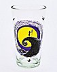 Black and White Jack Skellington Pint Glass 16 oz. - The Nightmare Before Christmas