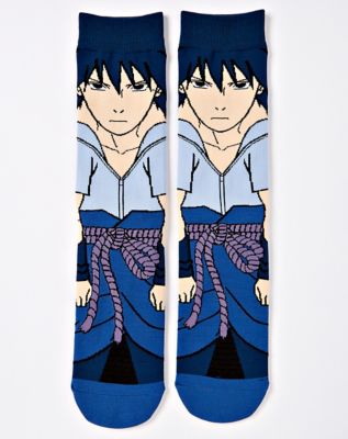 360 Sasuke Crew Socks - Naruto - Spencer's