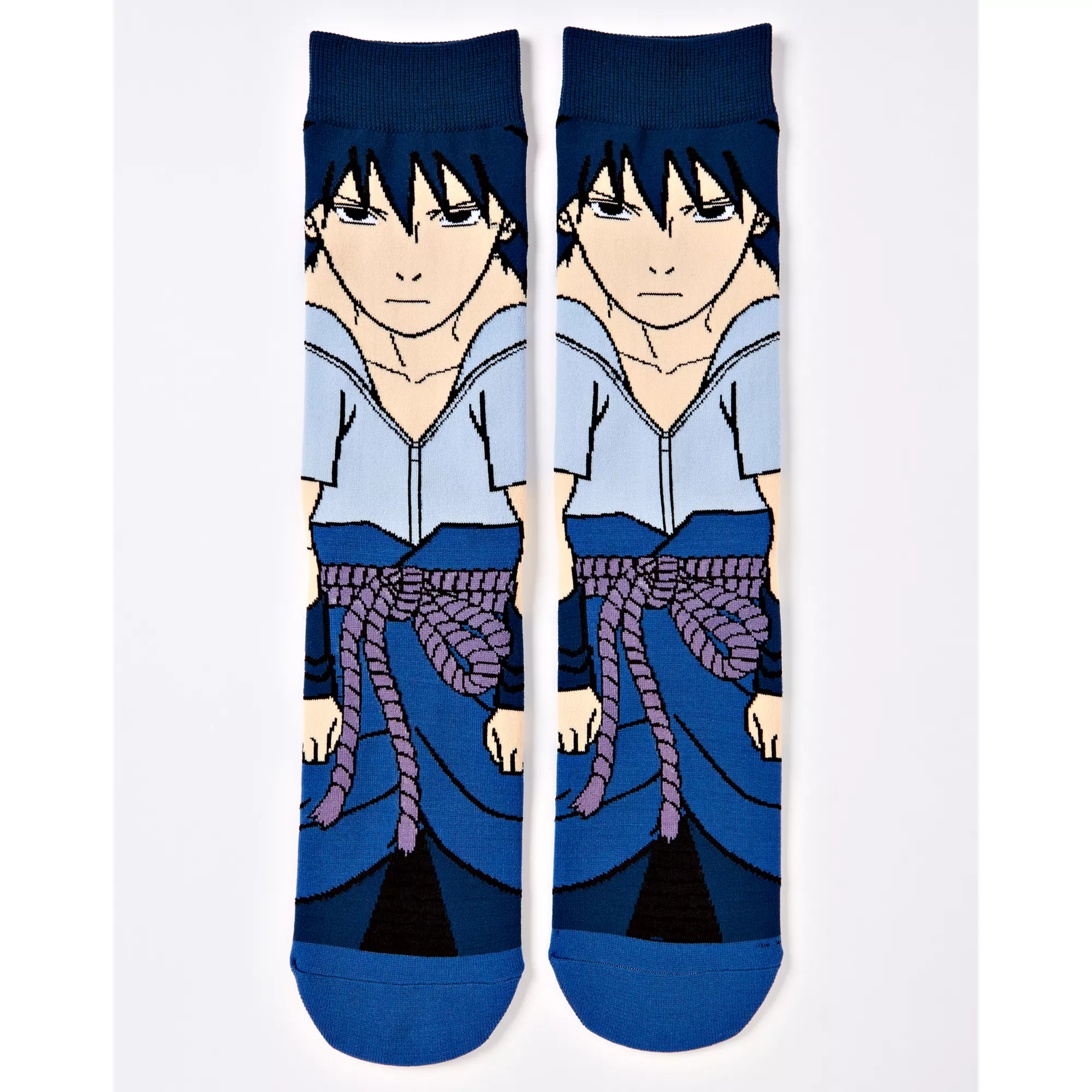 360 Sasuke Crew Socks - Naruto at Spencer's