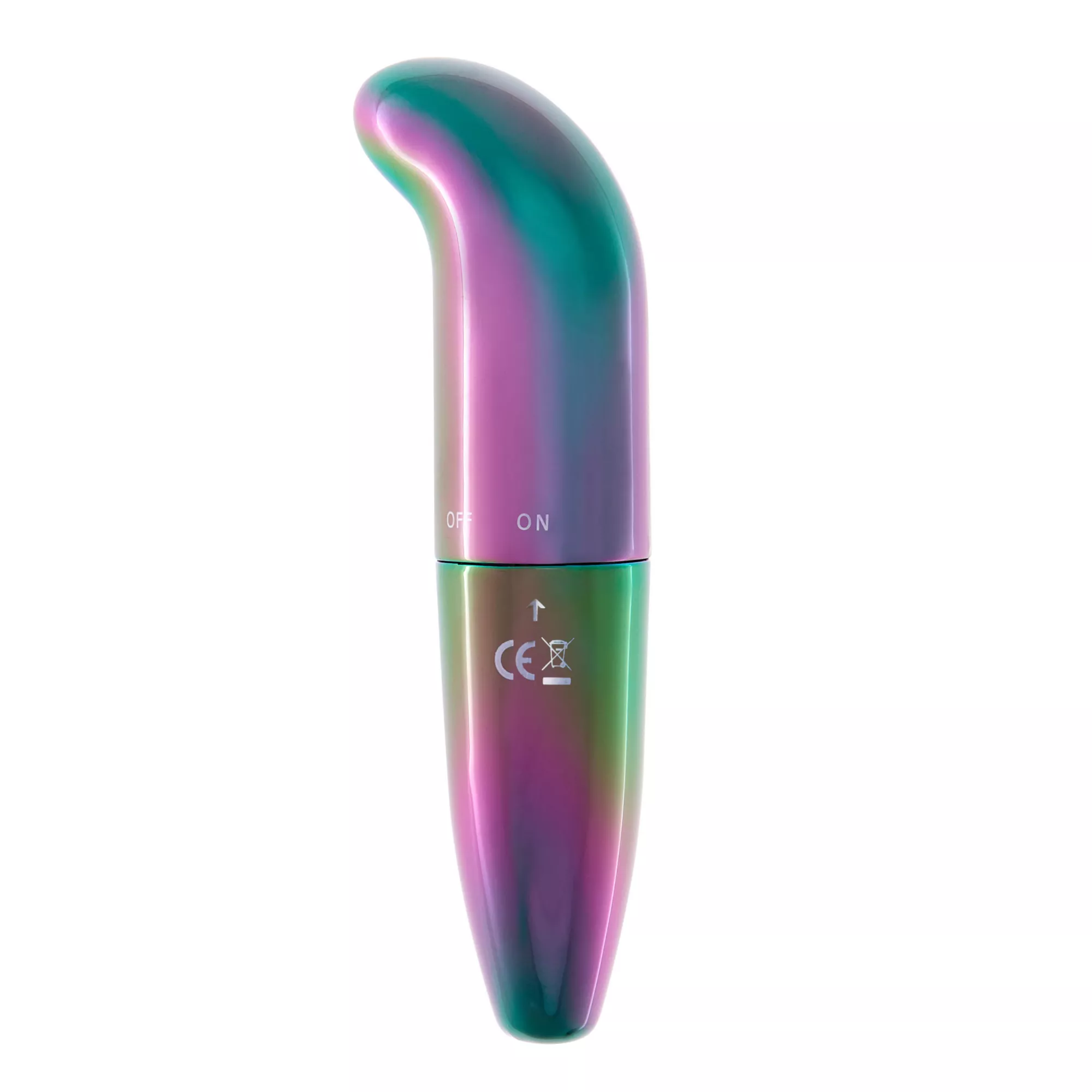 Glimmer Glam Iridescent G-Spot Vibrator 5 Inch - Sexology at Spencer's