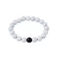 Black & White Distance Bracelets at Spencer's