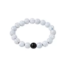 Black & White Distance Bracelets at Spencer's