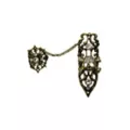 Black Filigree Finger Armor at Spencer's