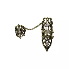 Black Filigree Finger Armor at Spencer's