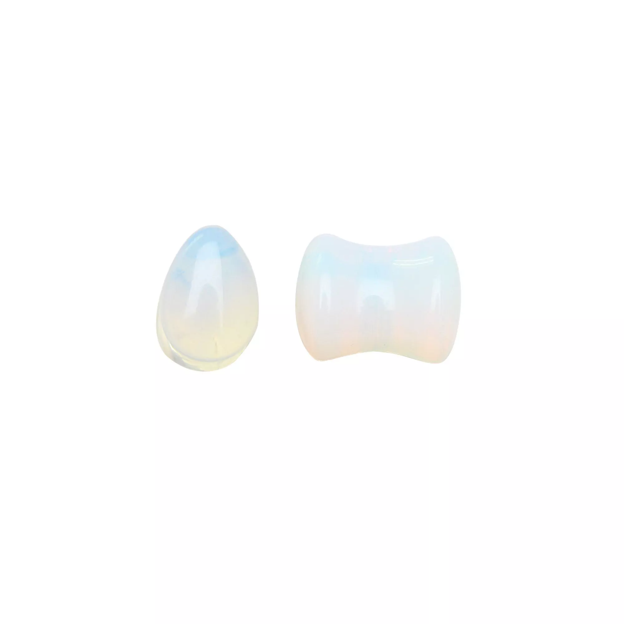 Opalite Teardrop Stone Plugs at Spencer's