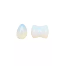 Opalite Teardrop Stone Plugs at Spencer's