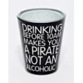 Drinking Before 10 AM Pirate Shot Glass - 2 oz. at Spencer's