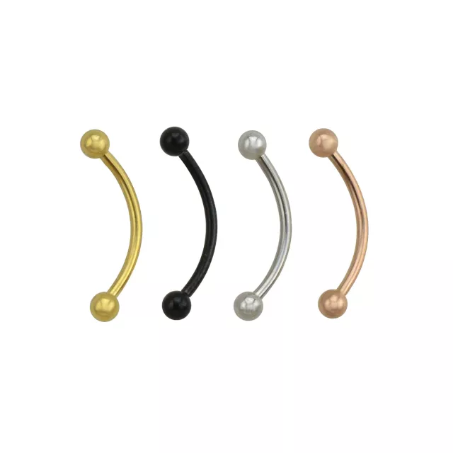 Multi-Pack Plated Curved Barbells 4 Pack - 16 Gauge at Spencer's