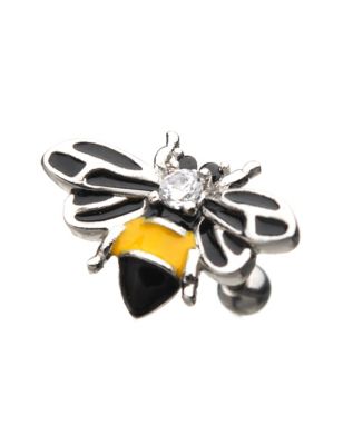 Bumble Bee Cartilage Earring - 18 Gauge