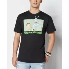 Peace Among Worlds T Shirt - Rick and Morty at Spencer's