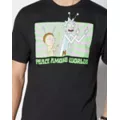 Peace Among Worlds T Shirt - Rick and Morty at Spencer's