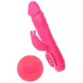 Detachable Suction Cup Waterproof Rabbit Vibrator 9 Inch - Hott Love Extreme at Spencer's