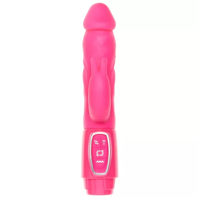 Detachable Suction Cup Waterproof Rabbit Vibrator 9 Inch - Hott Love Extreme at Spencer's