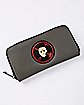 Gray Jason Voorhees Zipper Wallet - Friday the 13th
