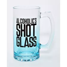 Alcoholics Shot Glass Beer Mug - 60 oz. at Spencer's