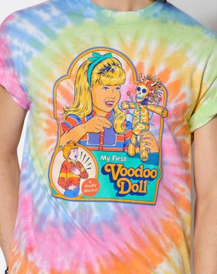 My First Voodoo Doll Tie Dye T Shirt - Steven Rhodes