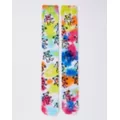Tie Dye Grateful Dead Knee High Socks at Spencer's