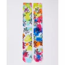 Tie Dye Grateful Dead Knee High Socks at Spencer's