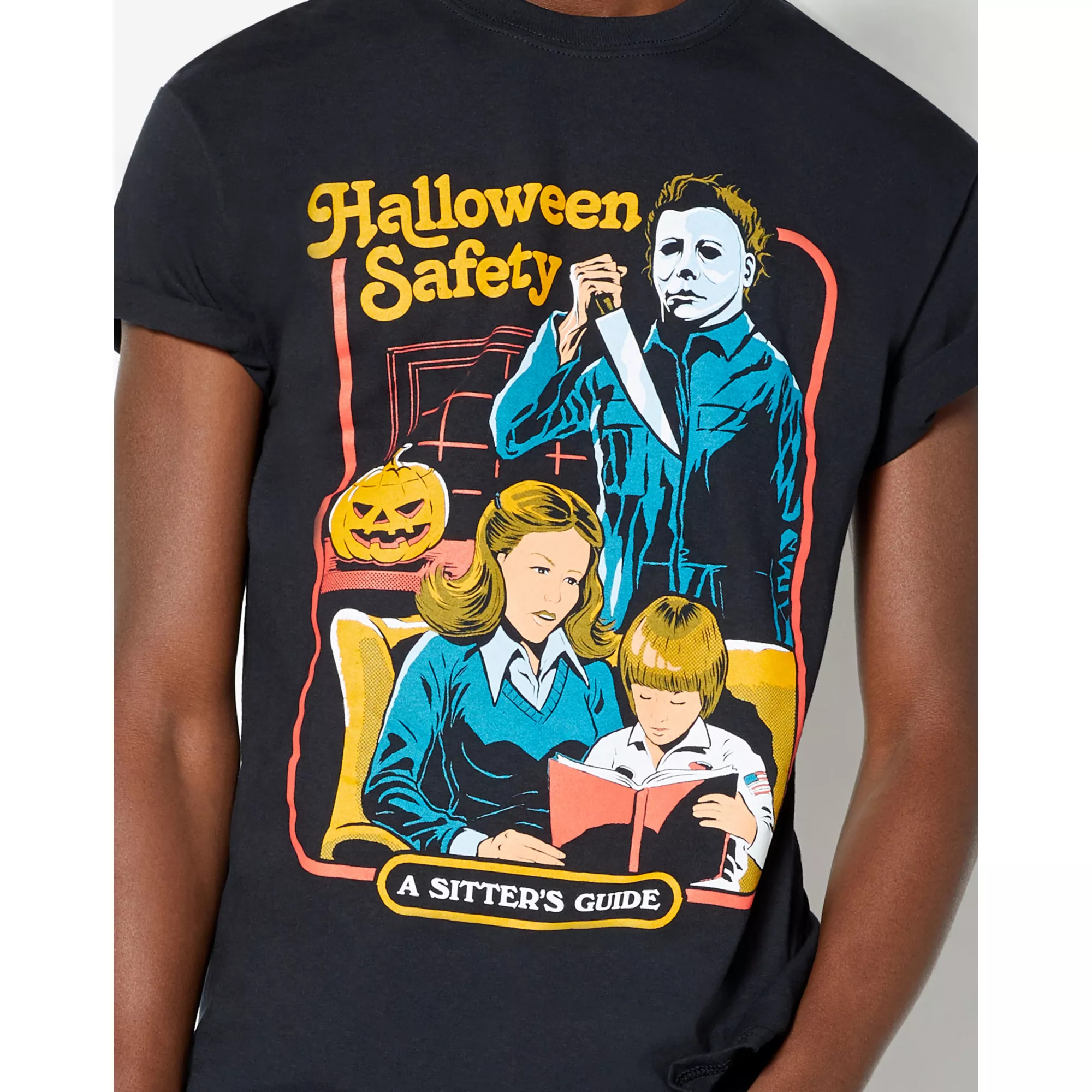 Michael Myers Halloween Safety T Shirt - Steven Rhodes at Spencer's