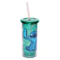 Floral Stitch Cup With Straw 20 oz. - Disney at Spencer's