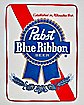 Pabst Blue Ribbon Fleece Blanket
