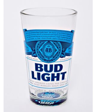 Bud Light Pint Glass