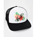 Fuck Floral Trucker Hat at Spencer's