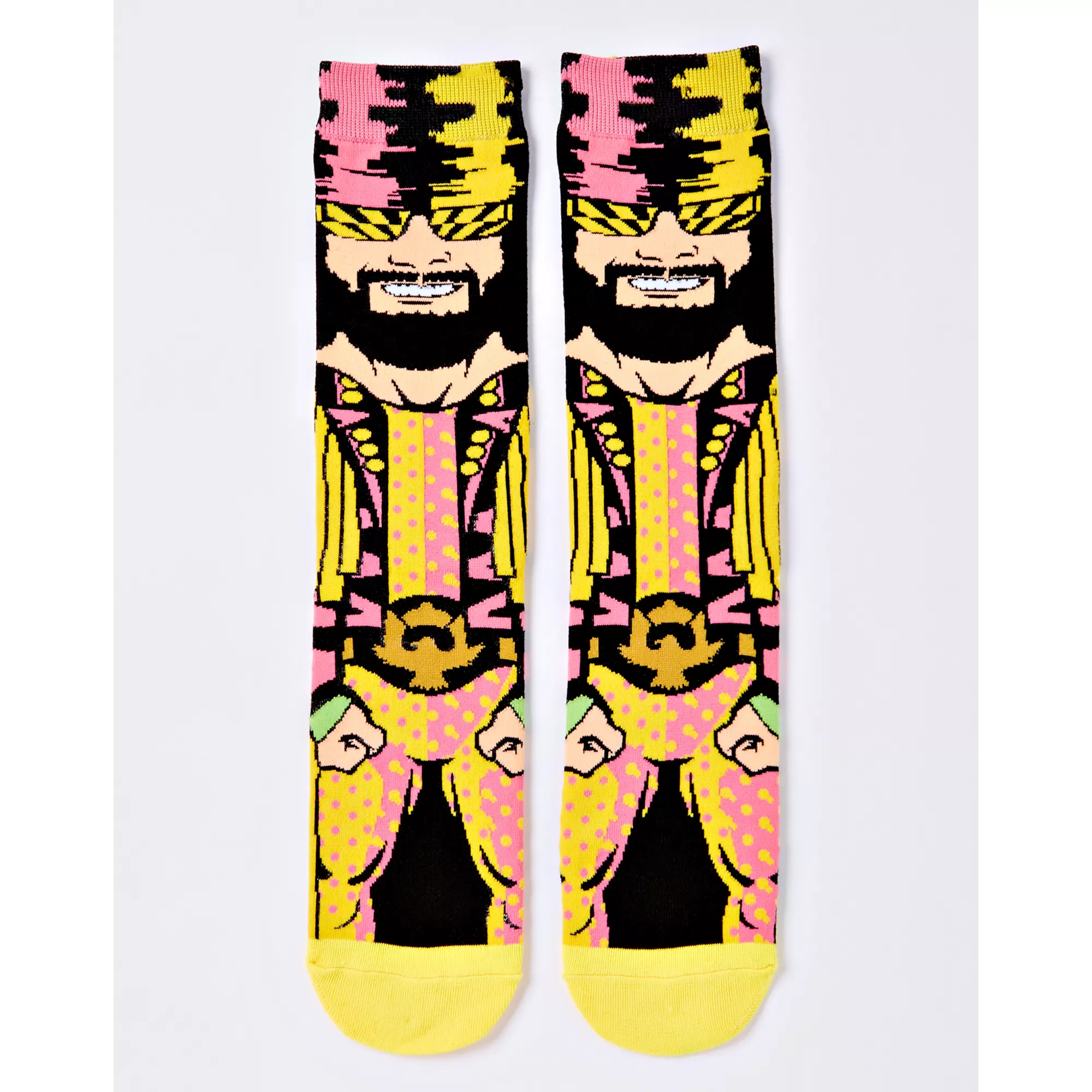 Macho Man 360 Crew Socks - WWE at Spencer's