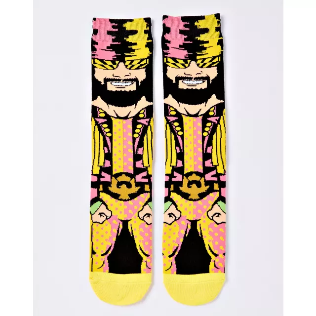 Macho Man 360 Crew Socks - WWE at Spencer's