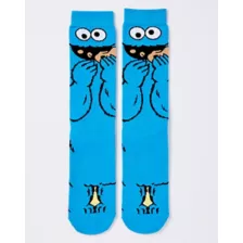 Cookie Monster 360 Crew Socks - Sesame Street at Spencer's