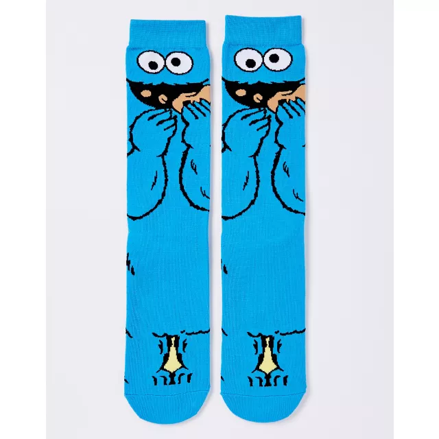 Cookie Monster 360 Crew Socks - Sesame Street at Spencer's