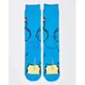 Cookie Monster 360 Crew Socks - Sesame Street at Spencer's