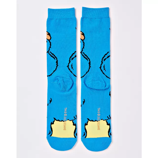 Cookie Monster 360 Crew Socks - Sesame Street at Spencer's