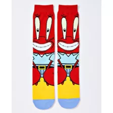Mr. Crabs 360 Crew Socks - SpongeBob SquarePants at Spencer's