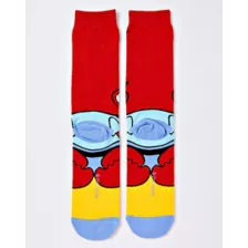 Mr. Crabs 360 Crew Socks - SpongeBob SquarePants at Spencer's