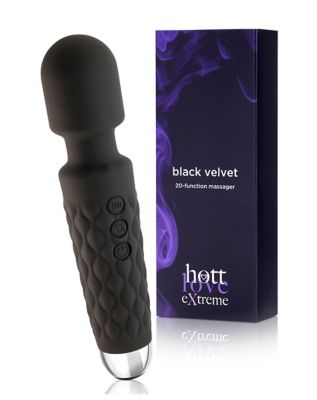 Black Velvet Waterproof 20-Function Multi-Speed Rechargeable Wand Massager —20% Off with Code SHEKNW20