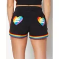 Equality Pride Rainbow Shorts at Spencer's