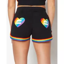 Equality Pride Rainbow Shorts at Spencer's